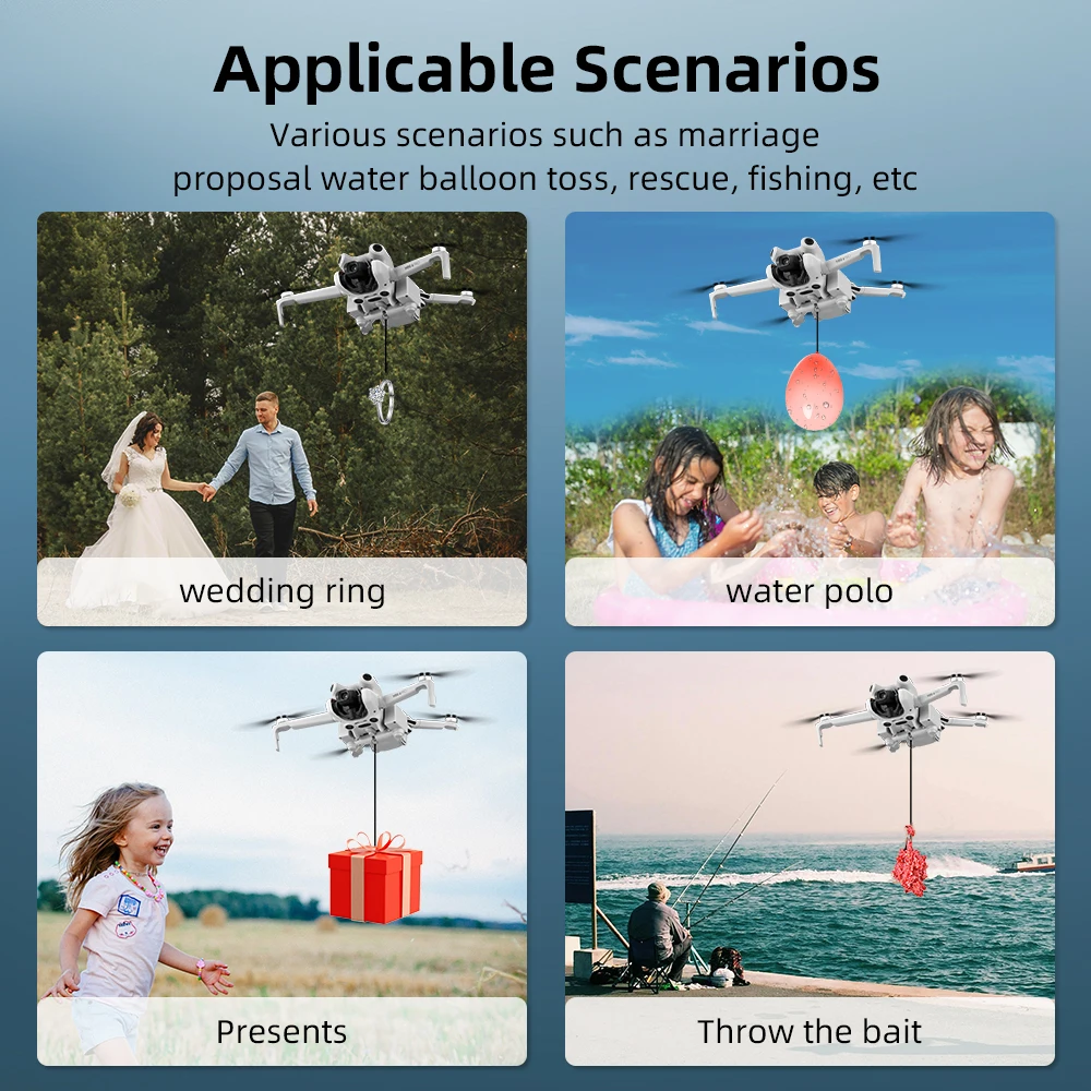 BRDRC Airdrop System for DJI M - огляд і ціна Dji Drone Mini 4 Pro