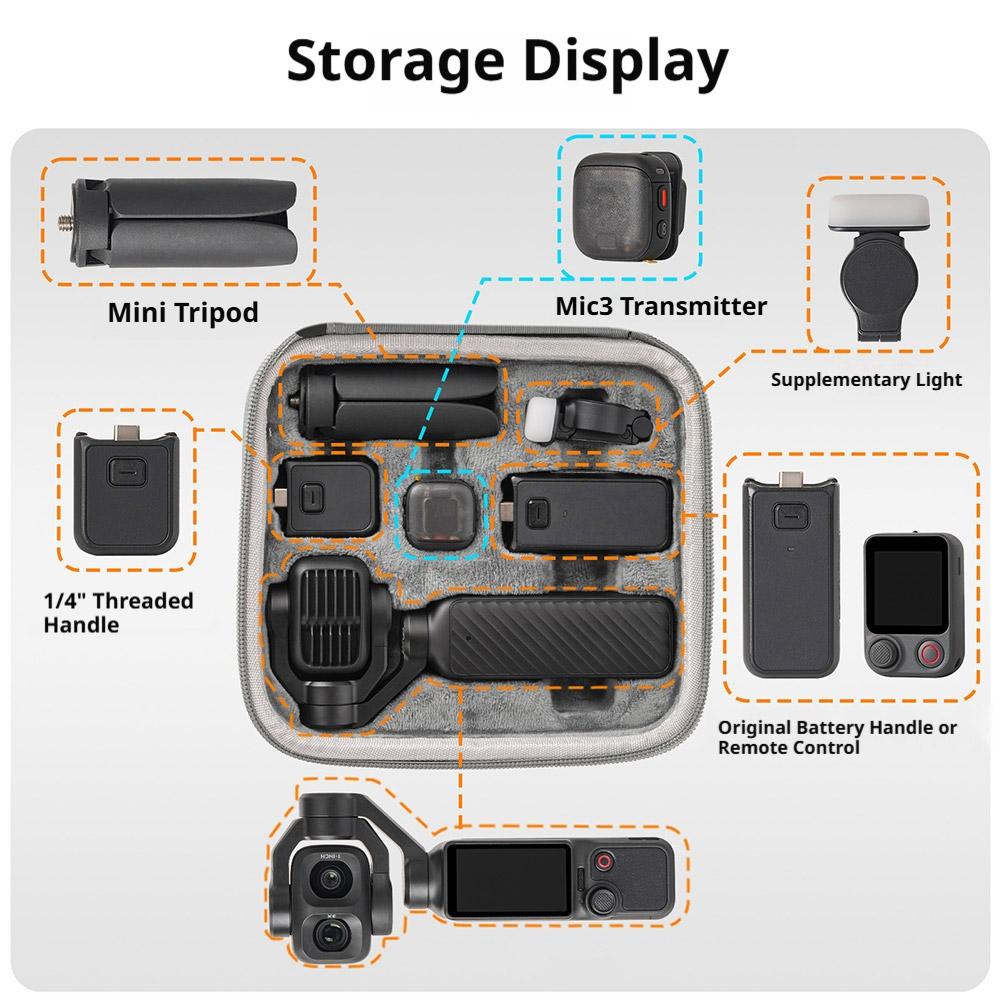 for dji Osmo Pocket 4P Carryin - огляд і ціна Drone Gimbal Case